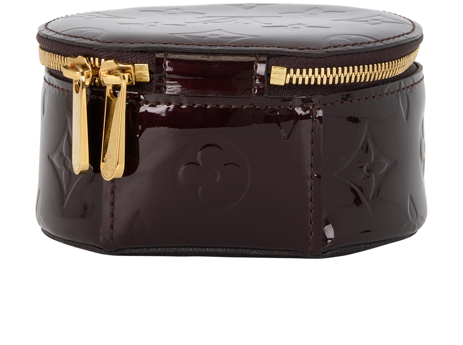 Louis Vuitton Bijoux Jewellery Case, &pound;390, Handbags, Purple, Patent Leather, Back view